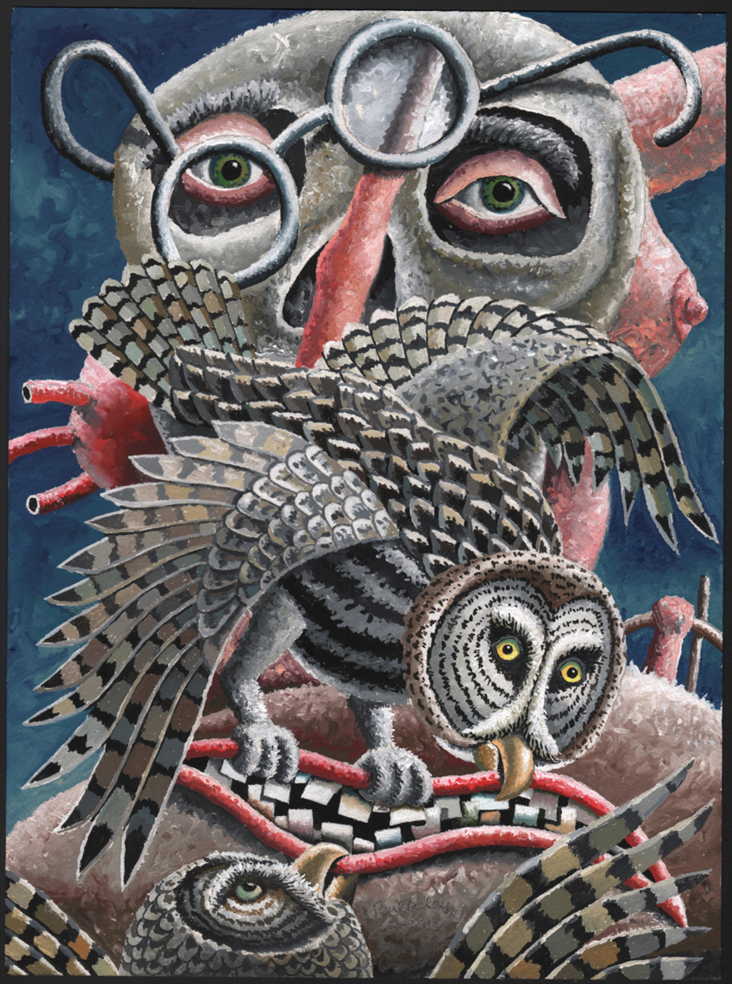 Book: Great-gray Owl, Barred Owl Mask